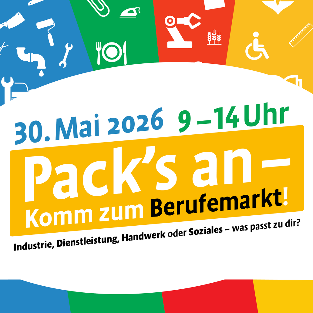 Berufemarkt 2026, Logo und Datum